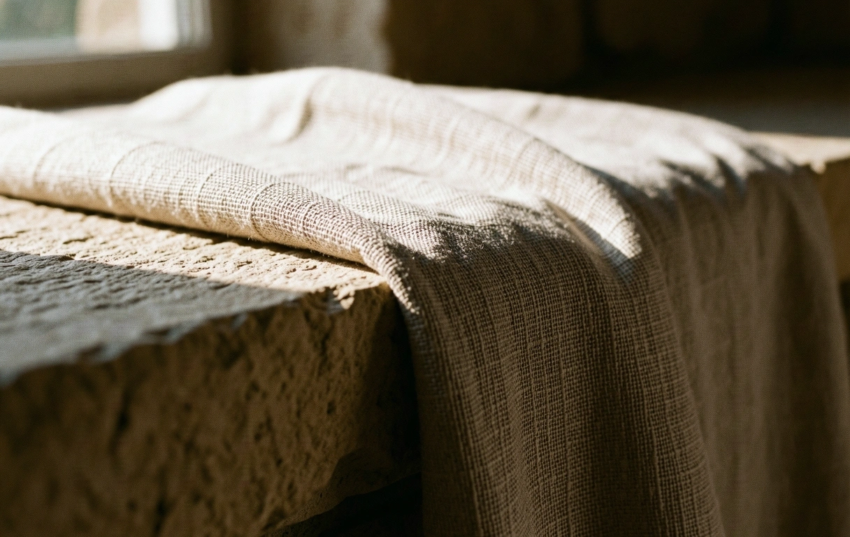 Textura de lino
