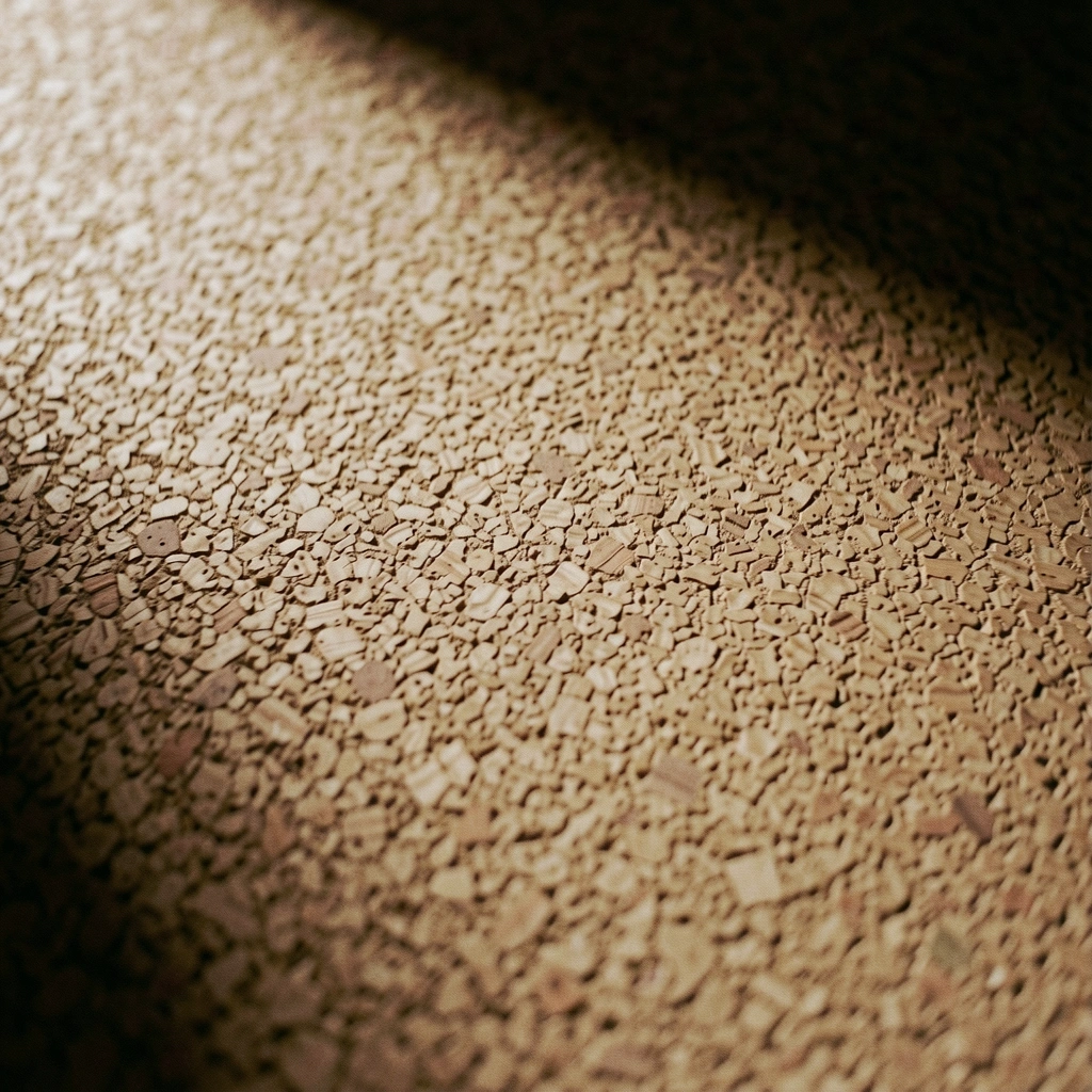 Textura de corcho acústico